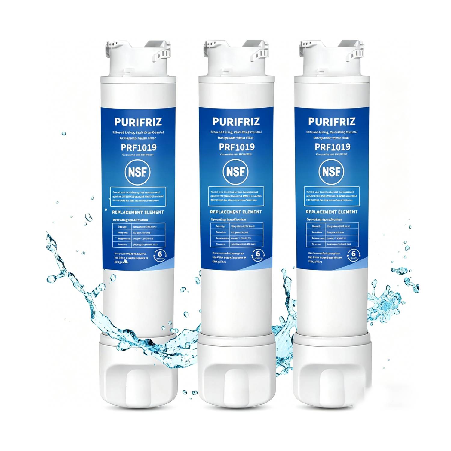 PureSource Ultra II, EWF02, EPTWFU01 Refrigerator Water Filter Replace ...