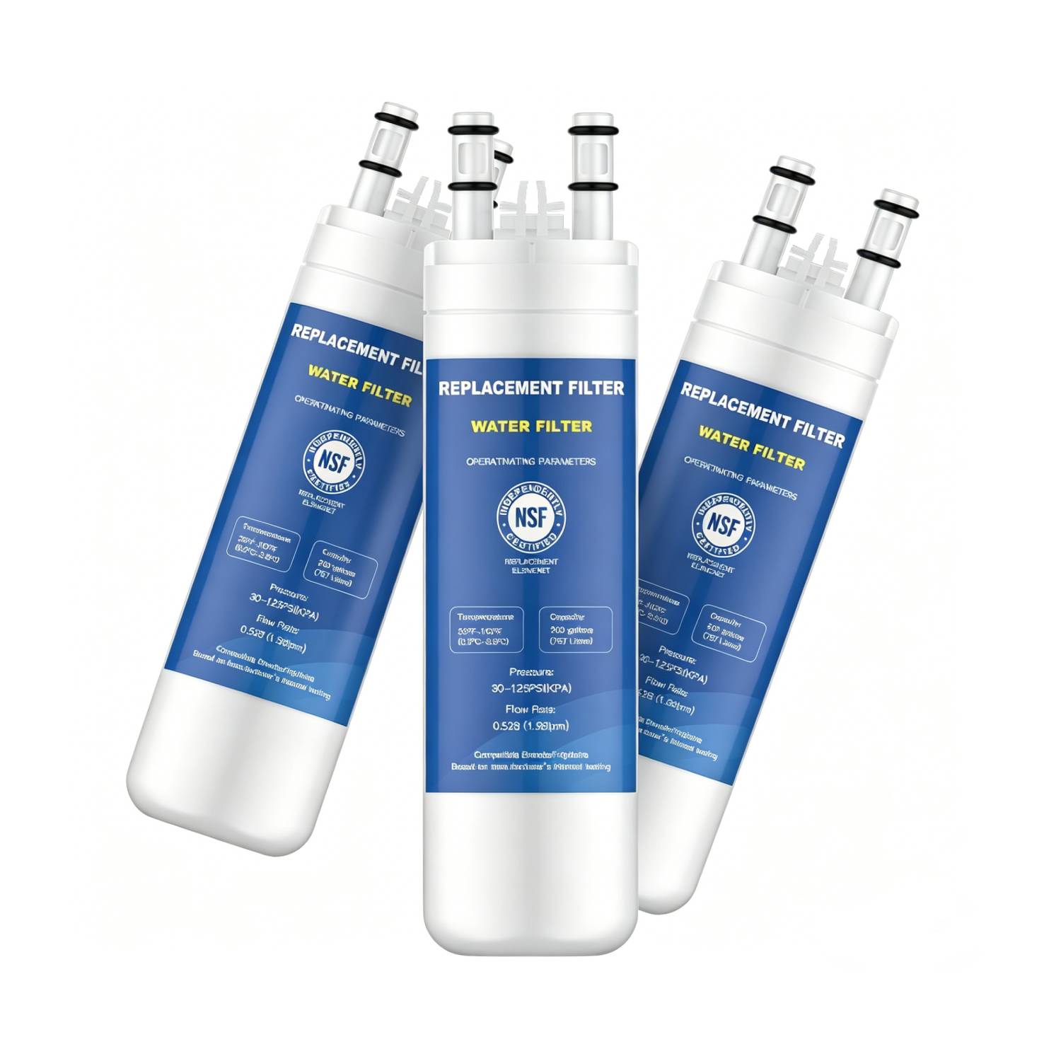 Puresource 3 Filter Compatible with WF3CB Water Filter AP4567491 Water ...