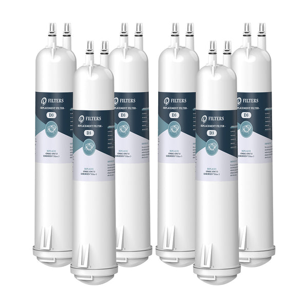 6pk EDR3RXD1 4396841 9083 Filter 3 D4 Refrigerator Water Filter by Dfilters
