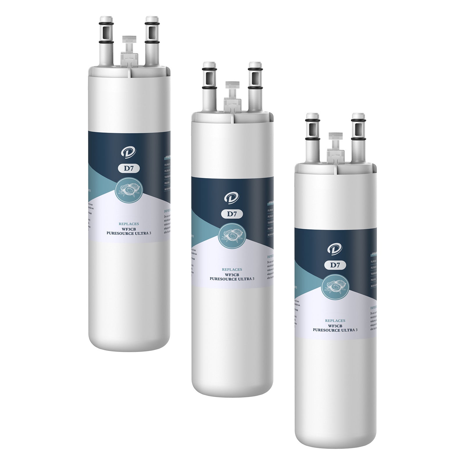 WF3CB Water Filter Compatible with AP4567491 Water Filter,Puresource 3 ...