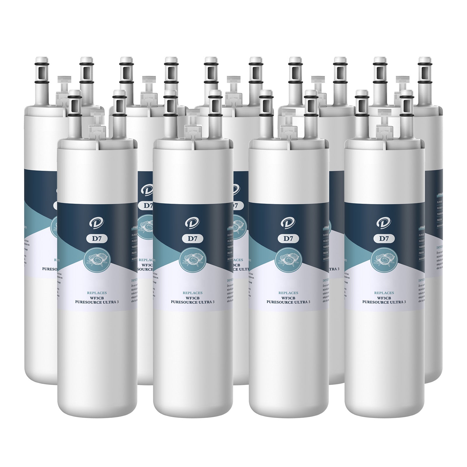 9Packs Compatible with WF3CB Water Filter,Puresource 3 Filter,AP456749 ...