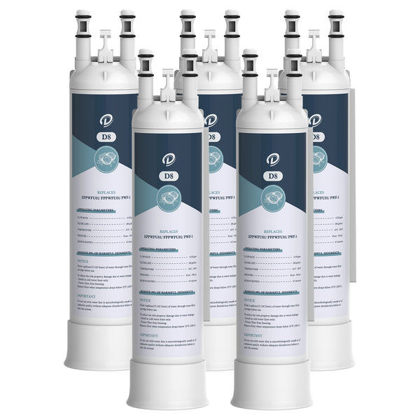 EPPWFU01, Pure Advantage PWF-1, FPPWFU01 Water Filter by Dfilters, 5Pack