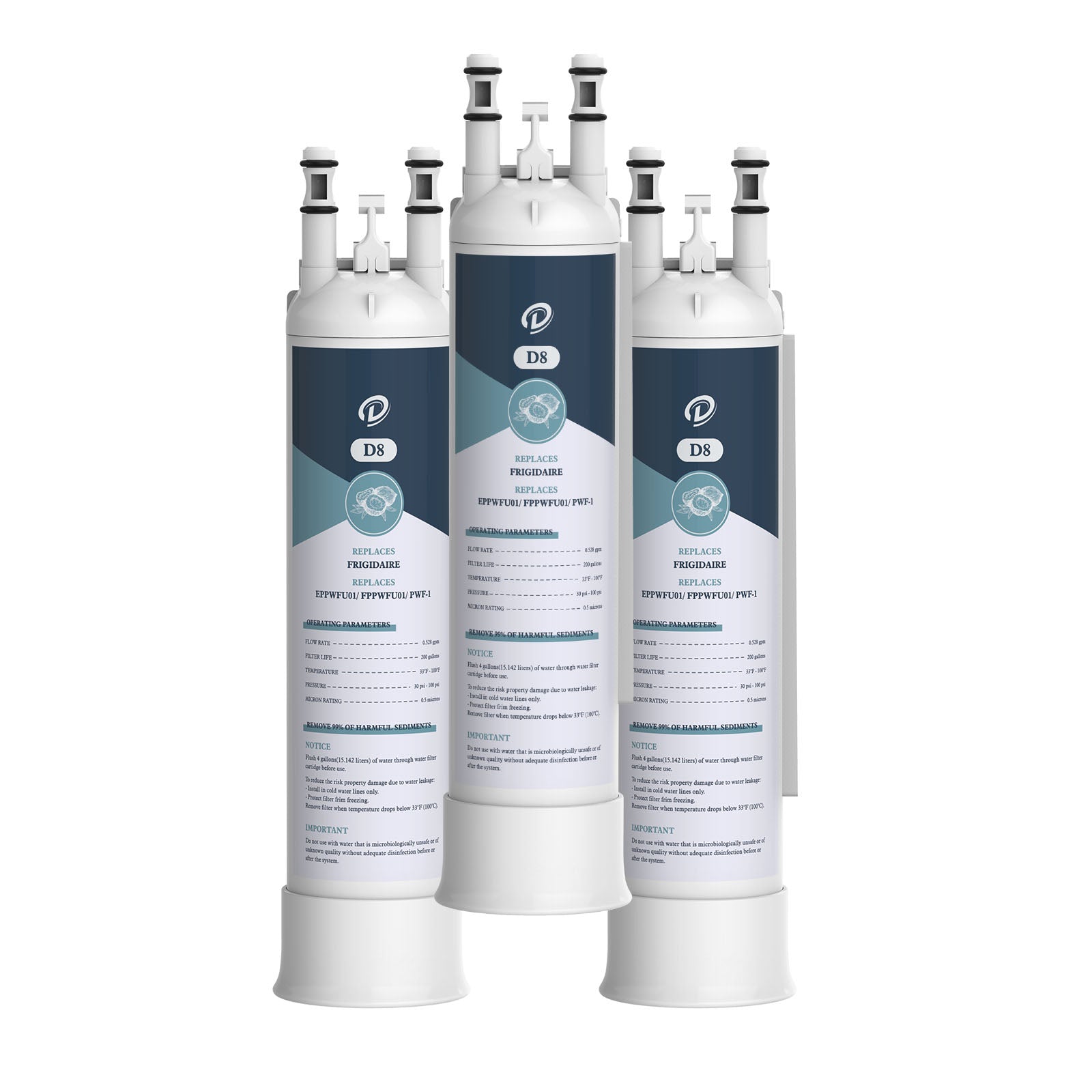 Filtro dell'acqua del frigorifero di ricambio per FPPWFU01 PWF-1 Filtro dell'acqua del frigorifero di ricambio per FPPWFU01 PWF-1