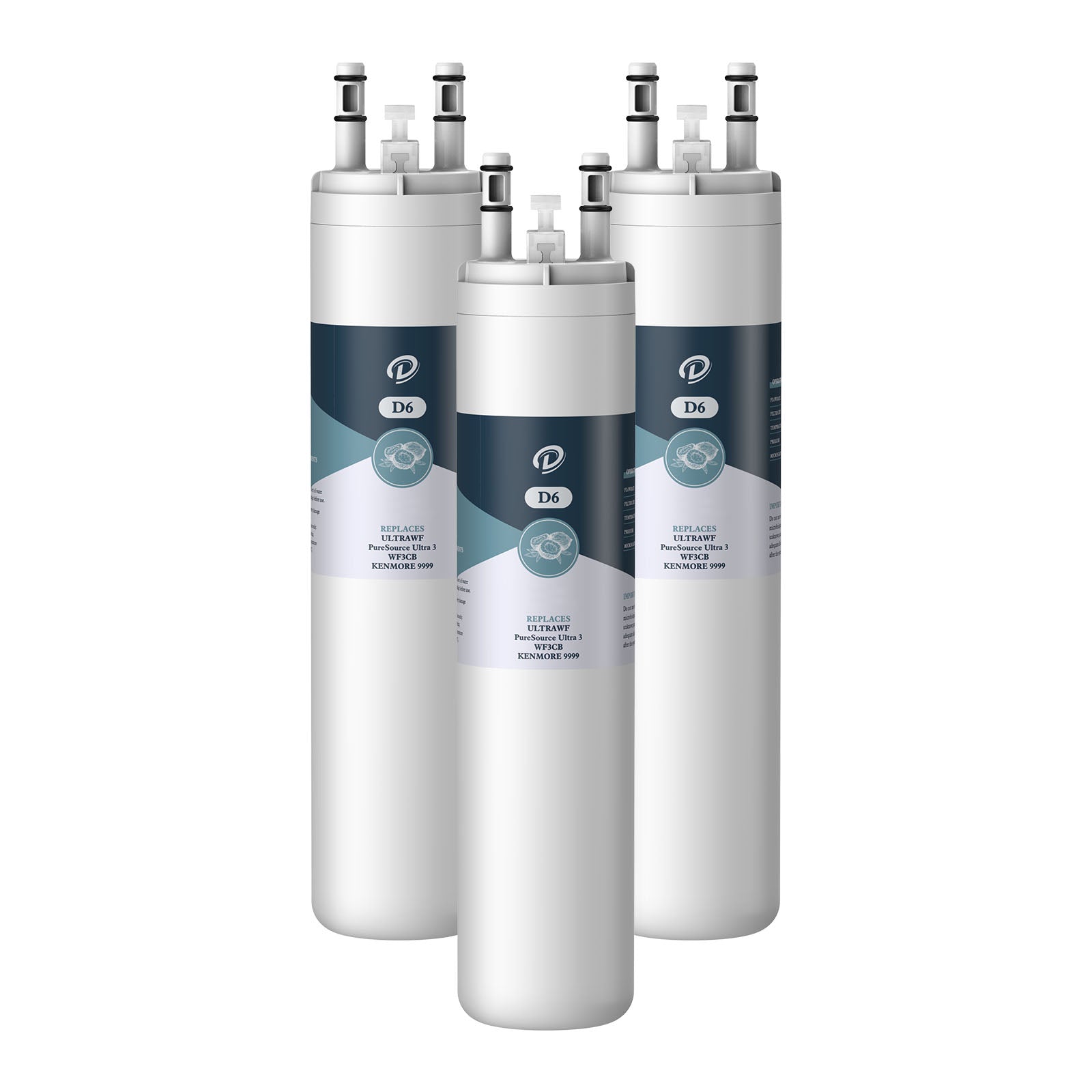 ULTRAWF, 46-9999, PureSource Ultra Water Filter by DFilters, 3Pack – D ...