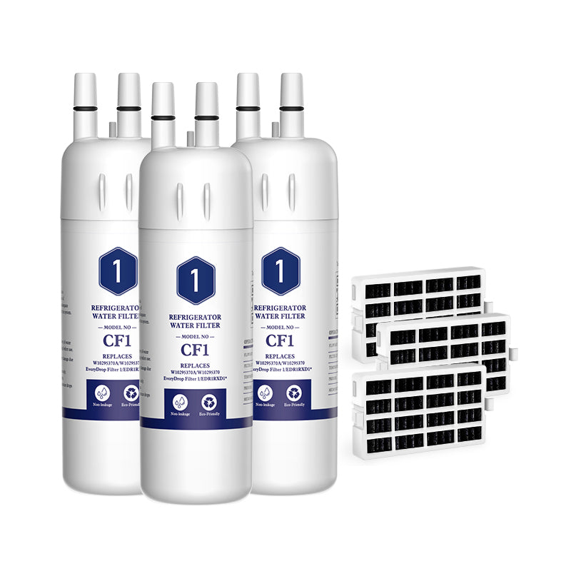 EDR1RXD1 W10295370A 9081 Compatible Refrigerator Water Filter with Air
