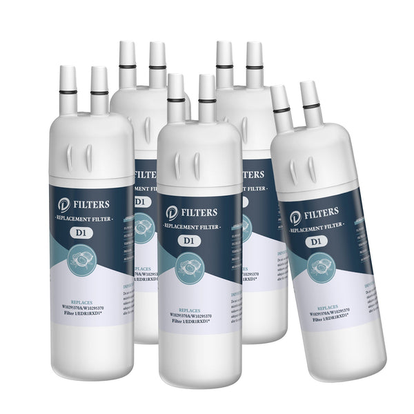 5PCS P8RFWB2L, EDR1RXD1, W10295370A Refrigerator Water Filter 1 Made By Dfilters