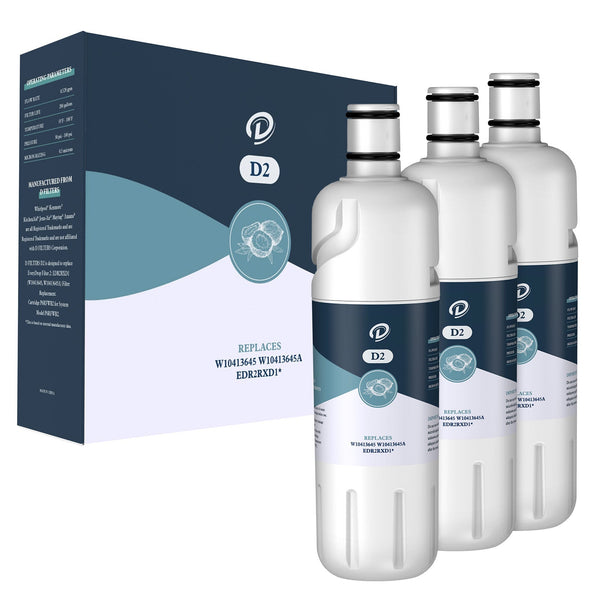 EDR2RXD1 Water Filter  for W10413645A Kenmore 469082 Refrigerator Water Filter 2 by Dfilters 3p