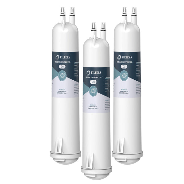 3pk 46-9030 Refrigerator Water Filter by DFilters