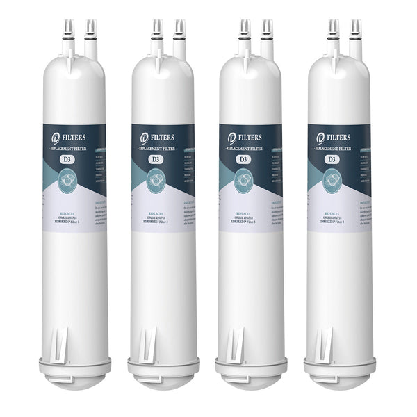 EDR3RXD1 4396841 9083 Refrigerator Water Filter by DFilters 4pk