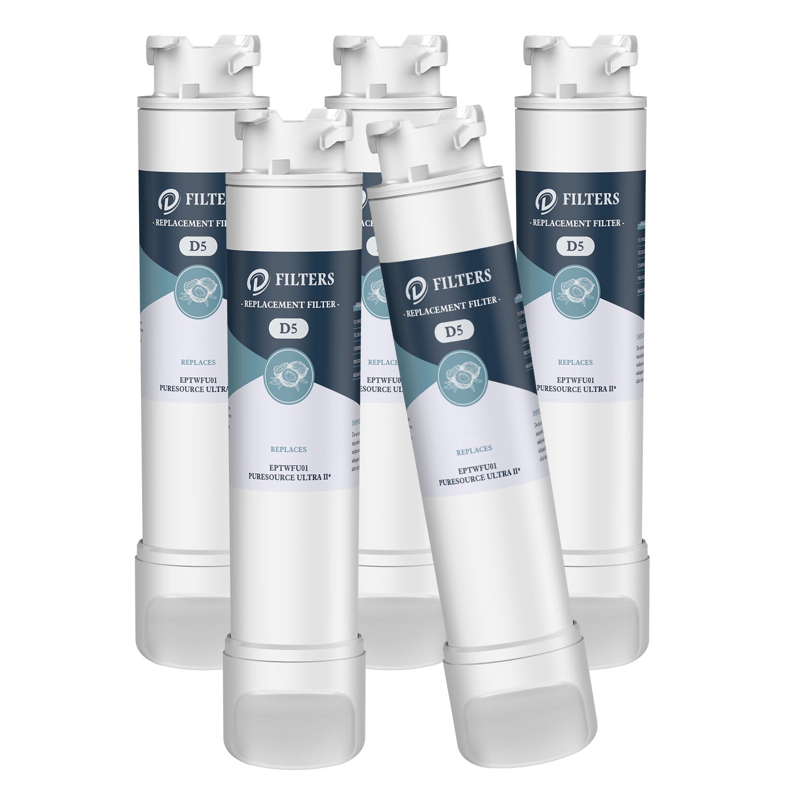 PureSource Ultra II, EWF02, EPTWFU01 Refrigerator Water Filter Replace ...