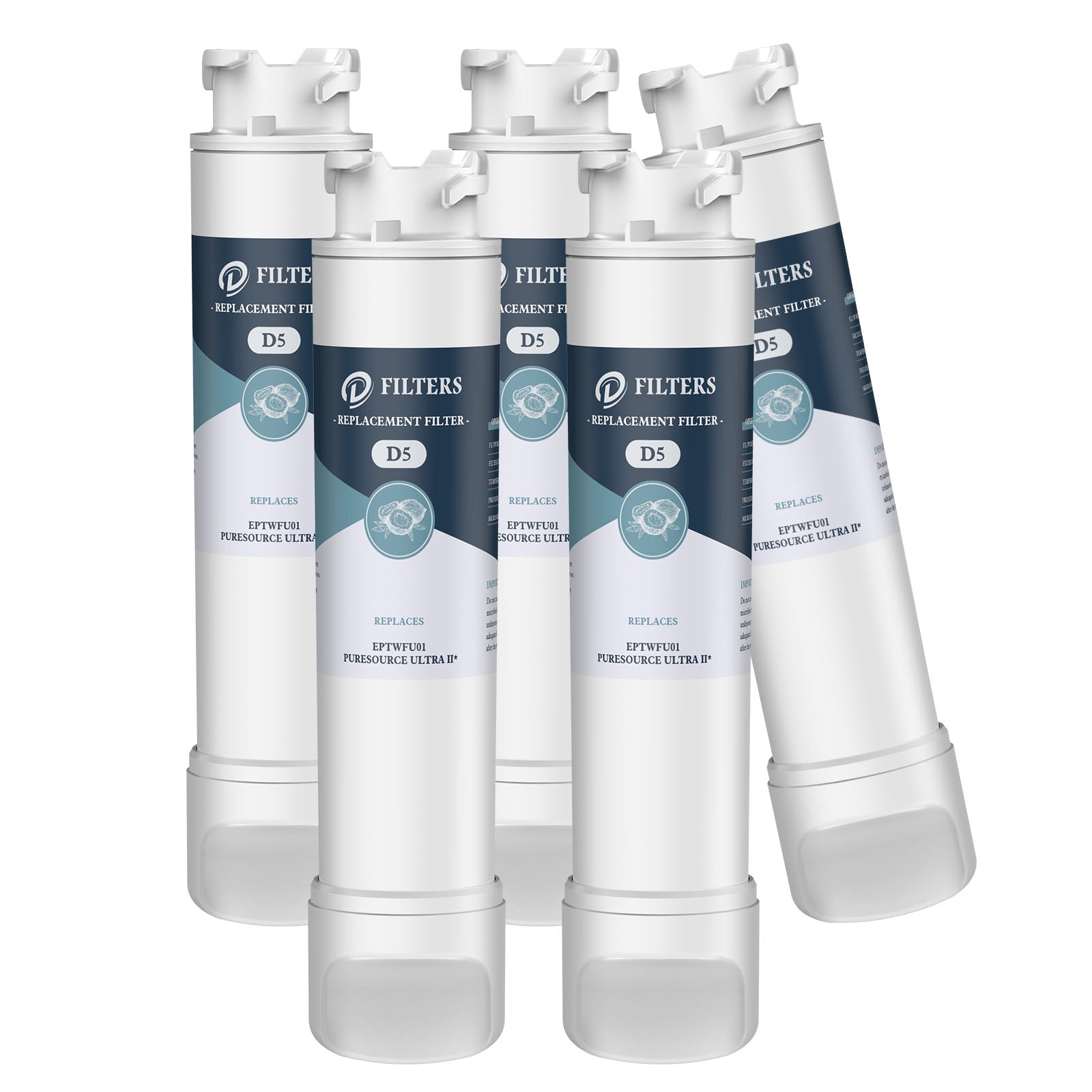 EWF02, EPTWFU01, PureSource Ultra II Refrigerator Water Filter Replace ...