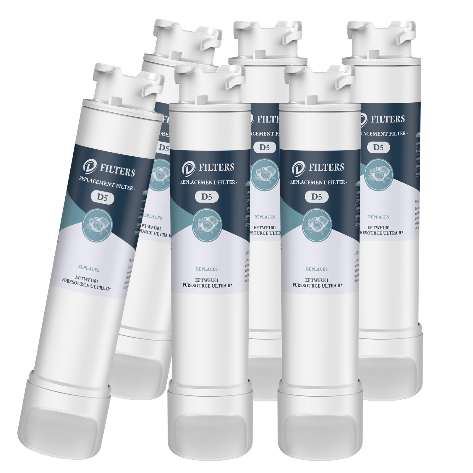 PureSource Ultra II, EPTWFU01, EWF02 Refrigerator Water Filter Replace ...