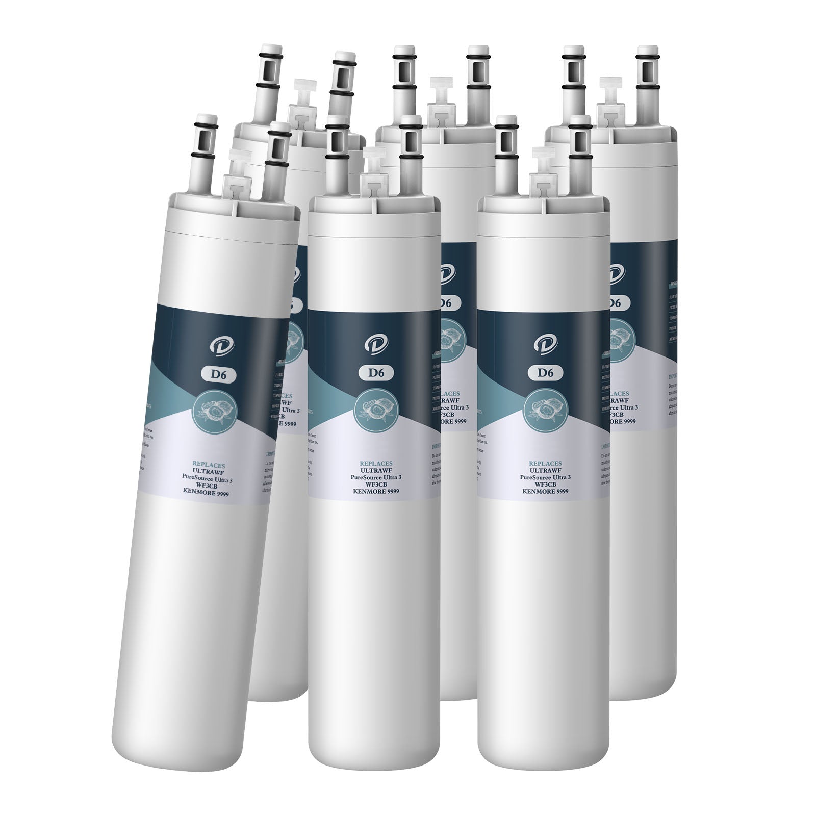 ULTRAWF, 46-9999, PureSource Ultra Water Filter by DFilters, 6Pack – D ...